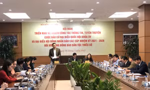 Tuyên truyền về bầu cử ở vùng đồng bào dân tộc thiểu số