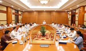 Tổng Bí thư Nguyễn Phú Trọng, Trưởng Ban Chỉ đạo Trung ương về phòng, chống tham nhũng, tiêu cực chủ trì Phiên họp 