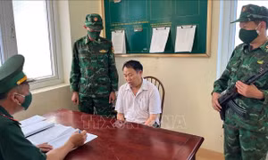 Đối tượng vận chuyển ma túy Lồ Quáng Diu tại Đồn Biên phòng Mường Khương