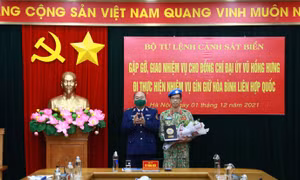 Sĩ quan trẻ CSB Việt Nam tham gia lực lượng gìn giữ hòa bình tại Phái bộ NamSudan