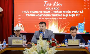 Trách nhiệm pháp lý của người có tầm ảnh hưởng và doanh nghiệp khi bán hàng online 