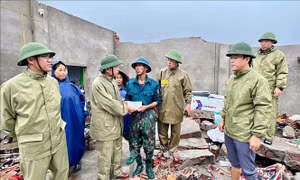 Dồn lực tập trung khắc phục thiệt hại, hỗ trợ vật tư, hóa chất, giống cây trồng sau bão, lũ