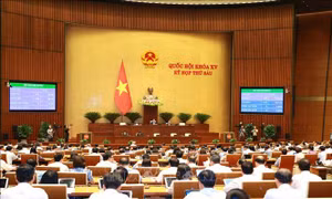 Quốc hội thông qua Nghị quyết xác nhận kết quả lấy phiếu tín nhiệm đối với những người giữ chức vụ do Quốc hội bầu, phê chuẩn