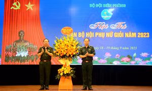 Lan tỏa chương trình thiện nguyện vì cộng đồng thông qua Hội thi phụ nữ giỏi bộ đội biên phòng 