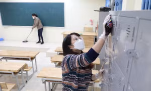 Bốn bước xử lý khi có học sinh mắc COVID-19 trong trường học