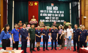 Đại hội Đoàn cơ sở Trung tâm Đào tạo và Bồi dưỡng nghiệp vụ Cảnh sát biển