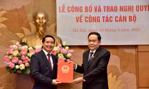Ông Phạm Thái Hà được bổ nhiệm làm Phó Chủ nhiệm Văn phòng Quốc hội