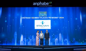 Stavian nhận cú đúp giải thưởng xếp hạng nơi làm việc tốt nhất Việt Nam 2024