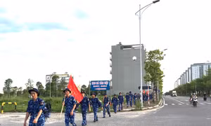 Cảnh sát biển triển khai công tác dân vận tại huyện Thanh Oai (Hà Nội)