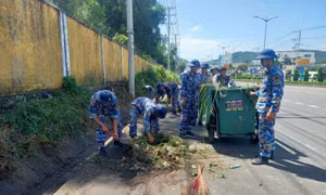 Vùng 5 Hải quân tổ chức Ngày Chủ nhật xanh