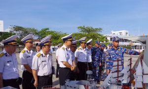 Quân chủng Hải quân sôi nổi tổ chức ra quân huấn luyện