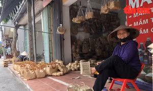 Độc đáo những sản phẩm thủ công mỹ nghệ được làm từ cói 