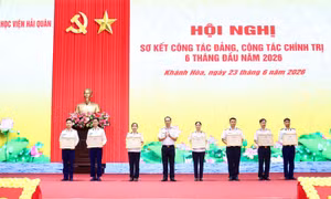 Học viện Hải quân nâng cao chất lượng công tác giáo dục chính trị