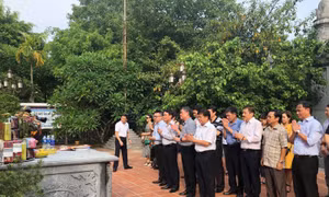 Đoàn đại biểu Thông tấn xã Việt Nam tới thăm và làm việc tại Hải Phòng