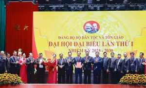 Đại hội Đảng bộ Bộ Dân tộc và Tôn giáo: Khởi đầu cho một giai đoạn mới, tầm vóc mới