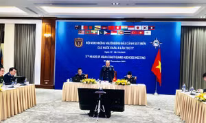 Hội nghị trực tuyến những người đứng đầu Cảnh sát biển các nước châu Á lần thứ 17