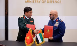Việt Nam và UAE ký Ý định thư hợp tác Quốc phòng