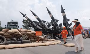 Lần đầu tiên Bộ Quốc phòng huy động nhiều loại khí tài hiện đại tham gia triển lãm