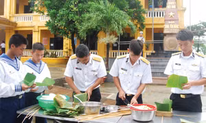 Tết ở Trường Sa cũng không khác đất liền