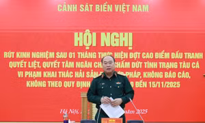 Ứng dụng trí tuệ nhân tạo phân tích dữ liệu tàu cá chống vi phạm IUU