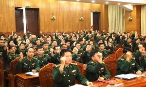 Bộ Tư lệnh Bộ đội Biên phòng giới thiệu Thiếu tướng Võ Tiến Nghị ứng cử đại biểu Quốc hội khóa XVI