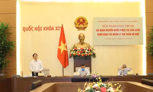 Những thách thức với an ninh nguồn nước và an toàn hồ, đập
