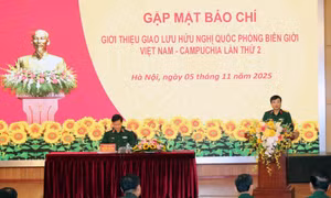 Nhiều hoạt động ý nghĩa tại giao lưu hữu nghị Quốc phòng Việt Nam - Campuchia