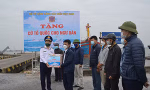 BQP kiểm tra thực hiện Đề án 'Tuyên truyền, phổ biến Luật Cảnh sát biển Việt Nam' tại tỉnh Nam Định