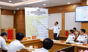 Thiếu tướng Lê Quang Đạo, Tư lệnh Cảnh sát biển chủ trì triển khai tháng cao điểm phòng chống IUU.