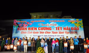 Tết sớm với quân và dân đặc khu Bạch Long Vĩ