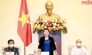 Phiên họp thứ 49 của Ủy ban Thường vụ Quốc hội sẽ khai mạc vào chiều 12/10