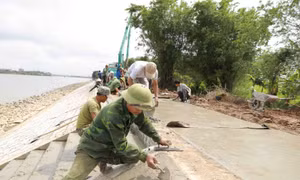 Coi trọng công tác phòng chống thiên tai tìm kiếm cứu nạn