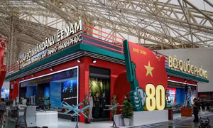 Bộ Quốc phòng mang tới Triển lãm '80 năm hành trình Độc lập - Tự do - Hạnh phúc' không gian hấp dẫn