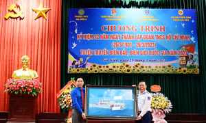 Bộ Tư lệnh Vùng Cảnh sát biển 1 tuyên truyền biển, đảo tại Ninh Bình