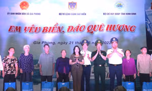 Sôi nổi cuộc thi ‘Em yêu biển đảo quê hương’ tiếp lửa tình yêu biển đảo