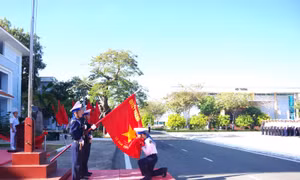 Vùng 2 Hải quân tổ chức Lễ tiễn quân nhân hoàn thành nghĩa vụ quân sự tại ngũ năm 2024