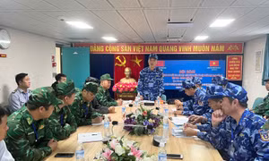 Cảnh sát biển Việt Nam và Trung Quốc tổ chức tuần tra liên hợp lần 2 năm 2024