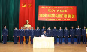 Bộ Tư lệnh Vùng Cảnh sát biển 1 triển khai nhiệm vụ năm 2020