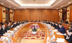 Hội nghị triển khai Chương trình làm việc của Bộ Chính trị, Ban Bí thư năm 2023