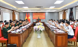 Tổng cục Chính trị kiểm tra công tác Đảng, công tác chính trị tại Vùng Cảnh sát biển 4
