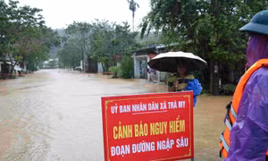 Quân đội đề xuất đưa máy bay không người lái cứu trợ người dân bị cô lập