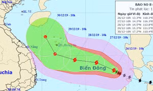 Công điện khẩn ứng phó bão số 8