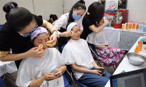 Chương trình Makeup Show tôn vinh vẻ đẹp phụ nữ Thông tấn xã Việt Nam