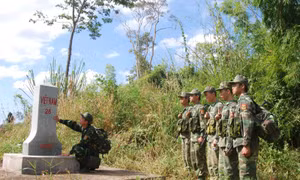 Bộ đội Biên phòng Gia Lai vững chắc tay súng giữ gìn biên giới 
