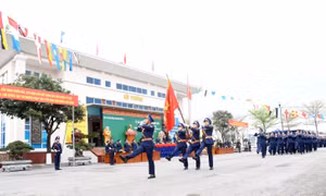 Bộ Tư lệnh Vùng Cảnh sát biển 1 ra quân huấn luyện năm 2026 