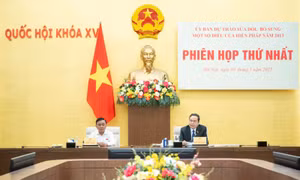 Phiên họp thứ nhất của Ủy ban Dự thảo sửa đổi, bổ sung một số điều của Hiến pháp năm 2013  