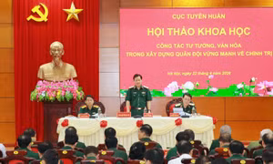 Nêu cao vai trò gương mẫu của cán bộ, đảng viên trong công tác tư tưởng, tuyên giáo