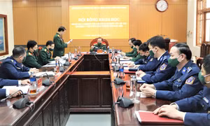 Nghiệm thu đề tài ‘Nâng cao chất lượng công tác đảng, công tác chính trị ở các Hải đội tàu Cảnh sát biển’