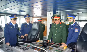 Thượng tướng Võ Minh Lương kiểm tra công tác phòng, chống tội phạm, mua bán người tại Hải Phòng