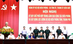 Xây dựng, quản lý, bảo vệ chủ quyền lãnh thổ, an ninh biên giới quốc gia là nhiệm vụ trọng tâm
